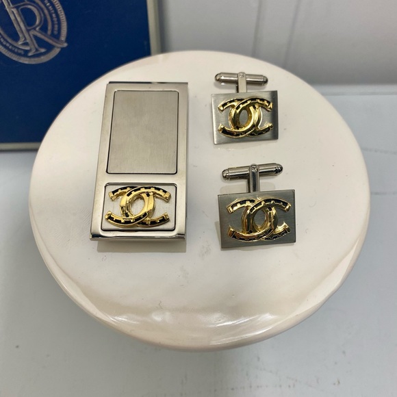 Money clip and cufflinks Set - Picture 5 of 8